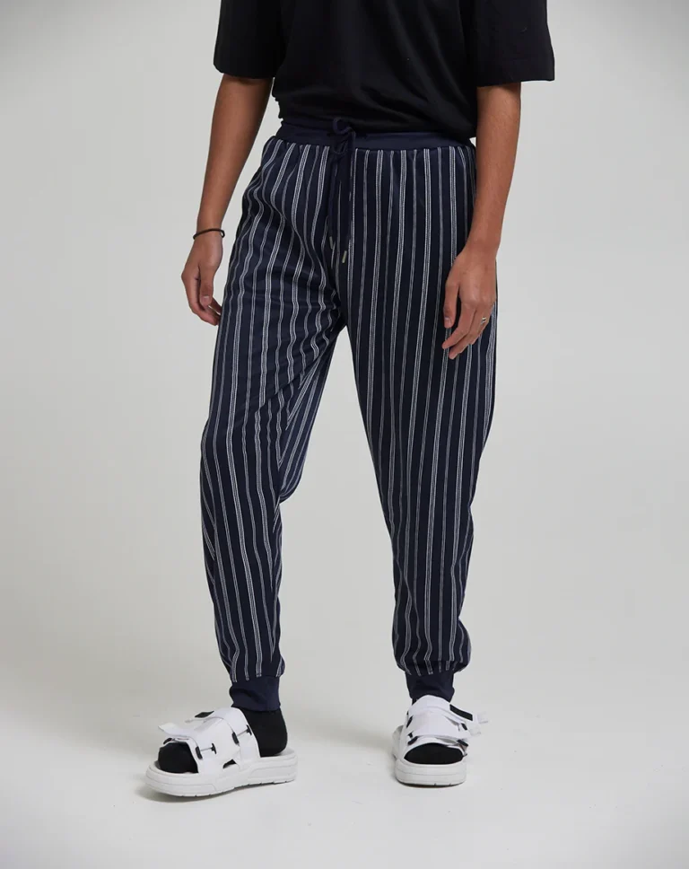 Mens Striped Track Pant manufacturer, supplier in Mumbai, India