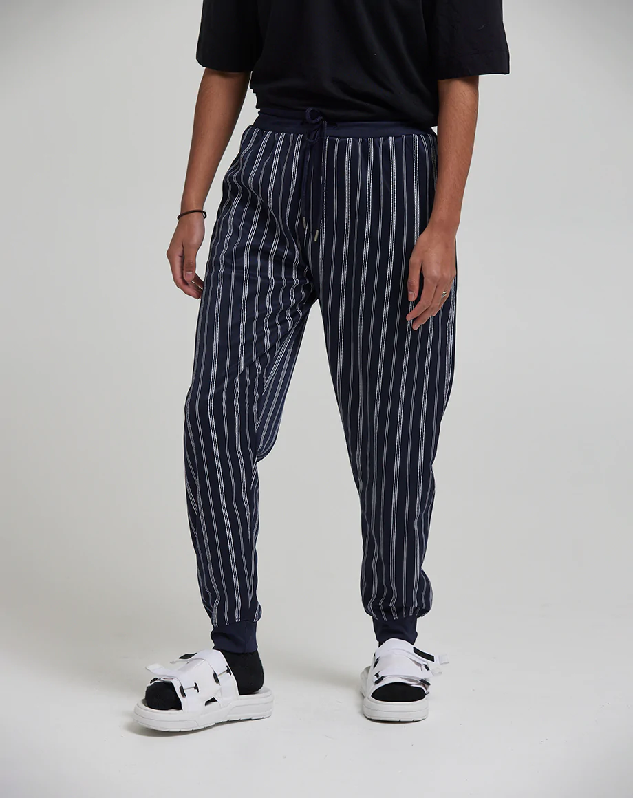 Men's New Autumn Striped Slim Fit Suit Pants - Temu