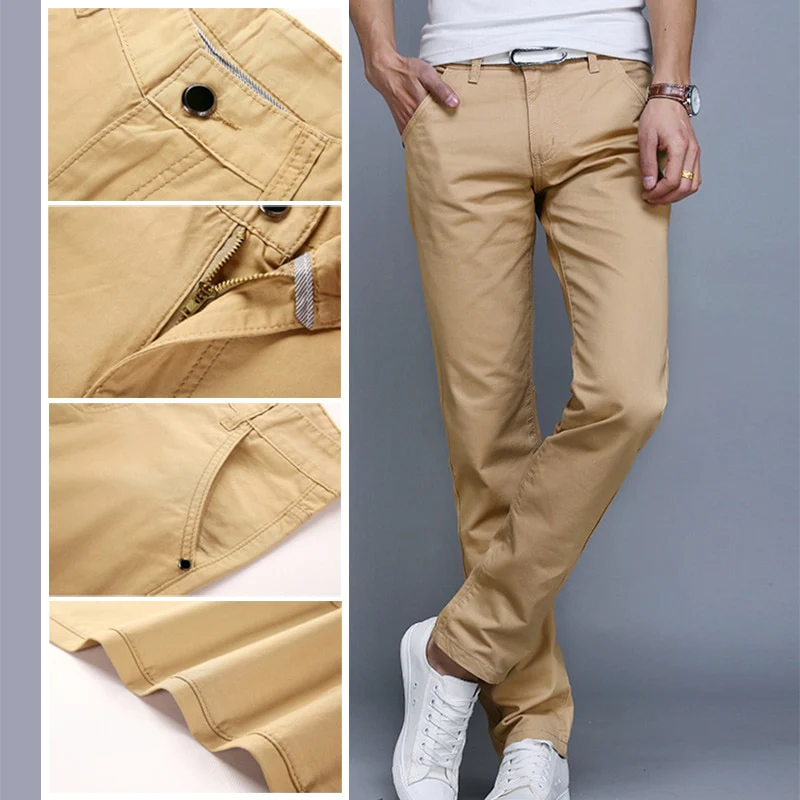 Buy Mens Cotton Linen Navy Blue Trousers Online | Merchant Marine